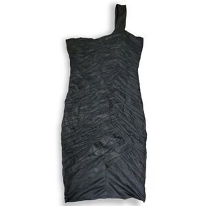 💥 ROMEO & JULIETTE BLACK OPEN SHOULDER COCKTAIL SLEEVELESS MINI DRESS SIZE S